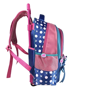 OEM Backpack Kids Rolling back to school  trolley durable school bags for kids travel school waterproof smart With Wheels