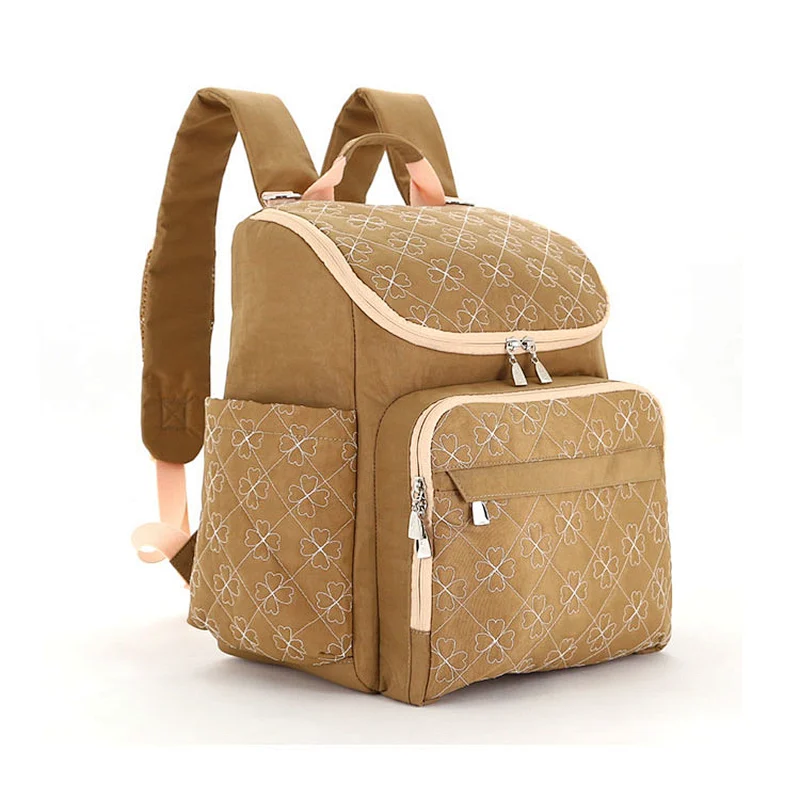 Waterproof Diaper Bag Multifunction Stylish Travel Backpack Maternity Nappy Bag  baby changing bag with insulated pouch