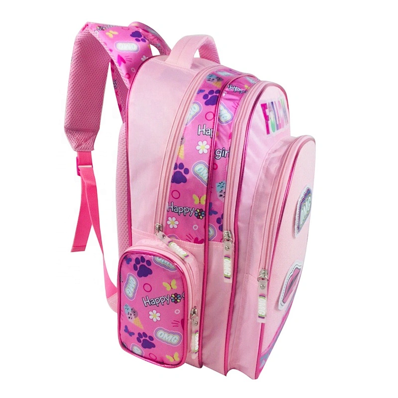 Manufacturers Fabric Women Girl School Bags Backpack Teenager School Backpacks