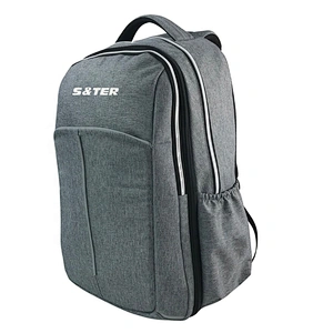New arrivals light weight waterproof leisure School bag Daypack black college Laptop backpack