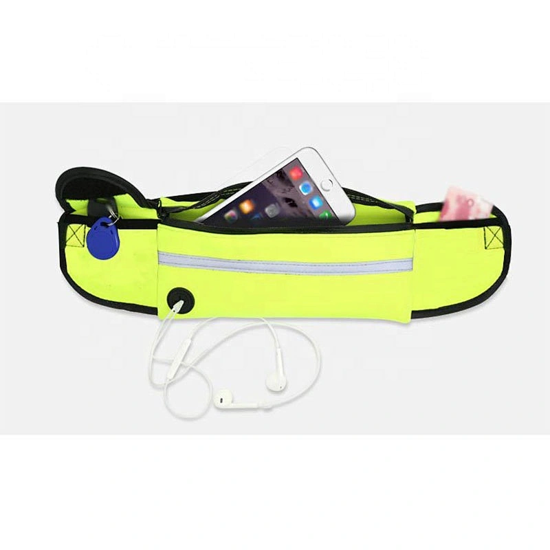 Wholesale Custom Nylon Reflective Bungee Hands Free Jogging Dog Leash With Waterproof Waist Bag