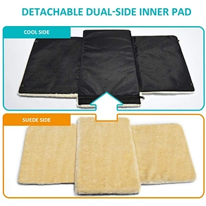Airline Approved  Expandable Foldable Soft-Sided Dog Carrier 3 Open Doors 2 Reflective Tapes Pet Bag Carrier for Cats and Dogs