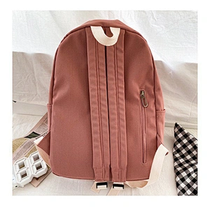 Waterproof Solid Scarf Material Woman Large Purse And Wallet Backpack Fashion new style 2020