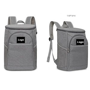 Large capacity thermal insulation fabric Leakproof Backpack cooler bags insulated  wine cooler bag with custom logo