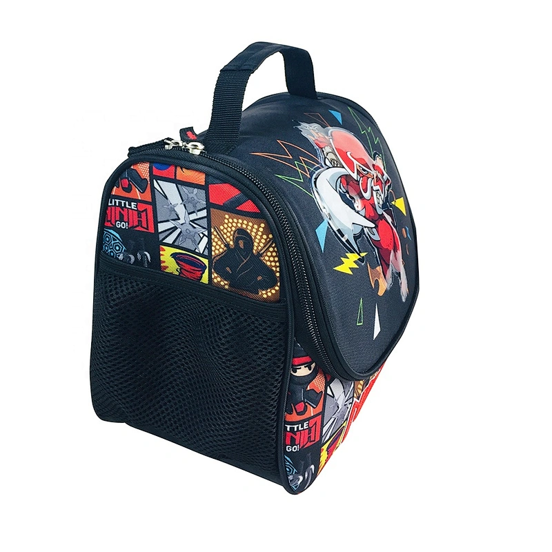China Cartoon Kids Cute  PEVA+Foam Insulated Wholesale Lunch Cooler Bag with Flashing lights