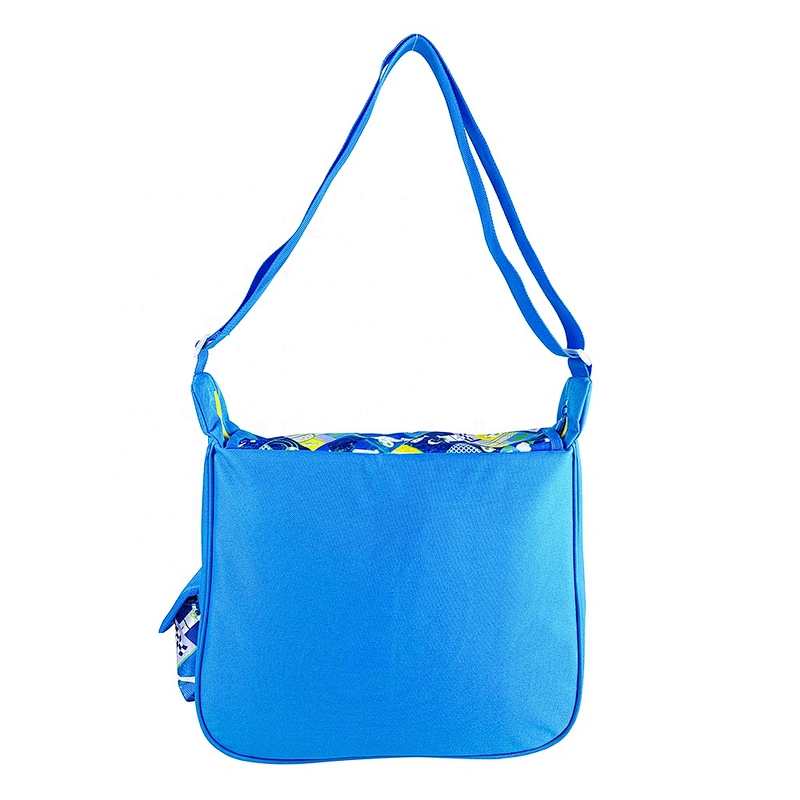 Polyester Custom boys OEM Customized Logo soccer Pattern fashion handbags  messenger travel Shoulder Bag for boys men