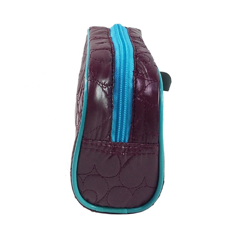New material  quilted  Pencil Case School Supplier Cute Pencil Bag Student CustomizedPencil Case