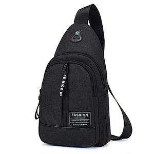 High quality Man chest bag Student canvas casual version shoulder bag Oxford fabric travel cross-body bag