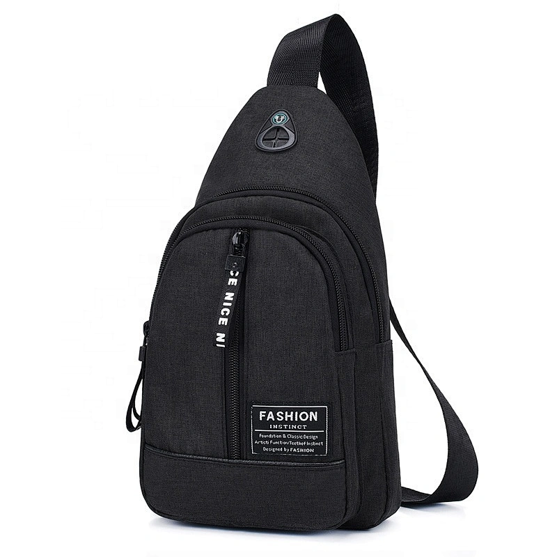 High quality Man chest bag Student canvas casual version shoulder bag Oxford fabric travel cross-body bag
