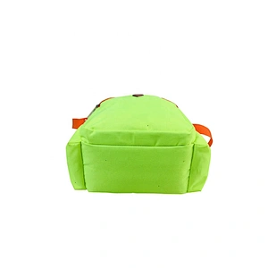 High quality insulated cooler box bags deliver lunch food delivery with custom logo thermal fluorescent green fabric for kids