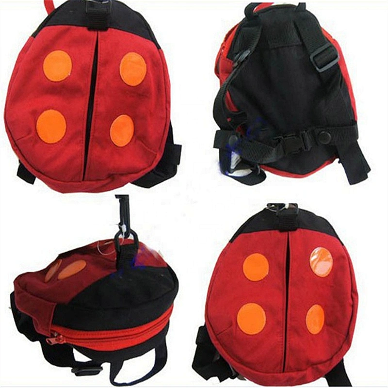 anti-lost Baby Cartoon Walking Safety Harness Mini Ladybug Lead Strap Knapsack Bat Children School Backpack Bag On Sale