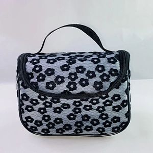 daisy embroidery tpu trending pvc bag Handbag cosmetic makeup evening party bags Other+Special+Purpose+Bags