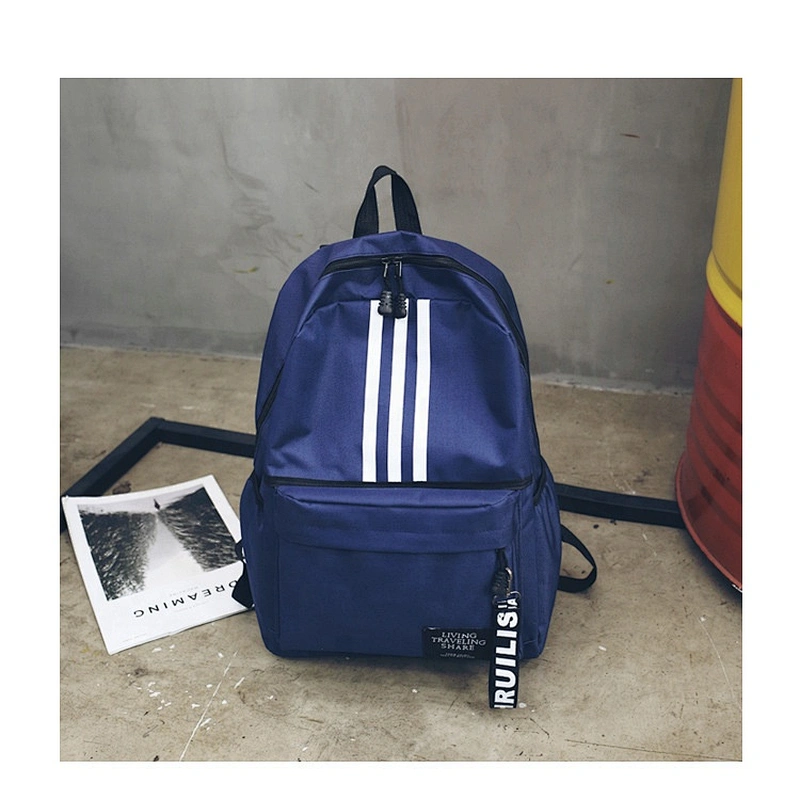 OEM Custom Logo Environmental Friendly College school Backpack Polyester Cheap Promotion Boy Girl Child Kids School Bag