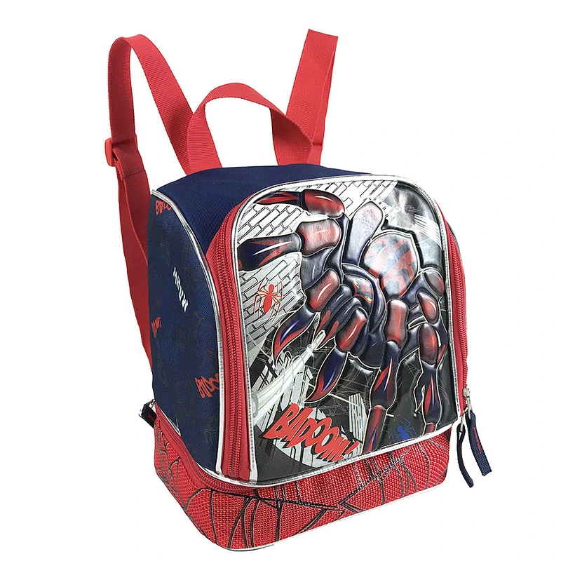 Customized designer promotional cartoon pattern  cooler bag lunch ice Basket lunch bag for lunch with high quality