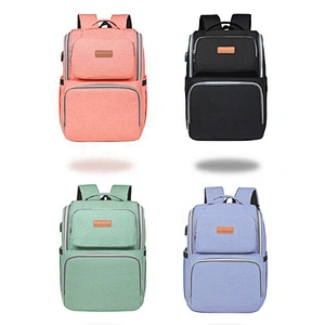 OEM Factory Colorful Design Maternity Mommy Bags Travel Mom Baby Diaper Bag Diaper Backpack For Mothers Baby Care