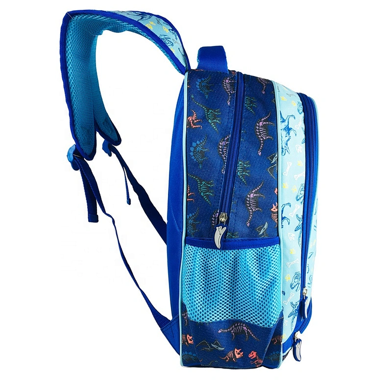 2020 China Toddler schoolbag Animal Dinosaur School Bags luminiscent reflective Printing Children kids Backpack With Logo