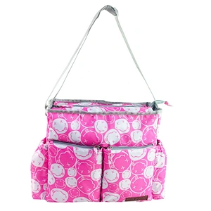 Factory OEM Waterproof Baby Tote Adult Baby Diaper Bag Nappy Diaper Bag Mama Bag  mochila panalera With Diaper Changing Mat