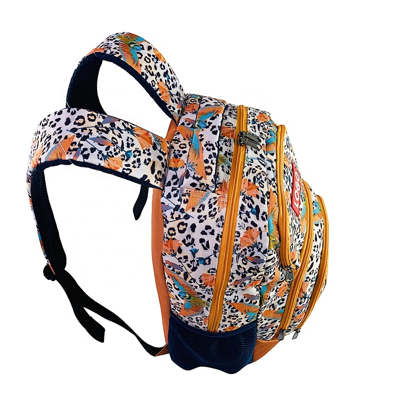 Leopard print High class student mochila school backpacks nice fashionable teens school bags for teenagers  girls children