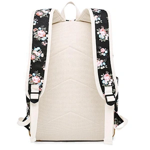 Popular Factory Price 3pcs set Flower pattern Book bags children school bag kids backpack for girls