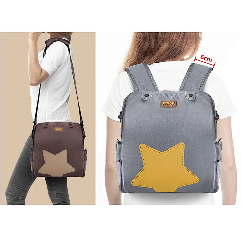 mommy Backpack Multi-function with Wet and Dry Separated Pockets Baby Seat Design baby diapers bag mother care baby luiertas