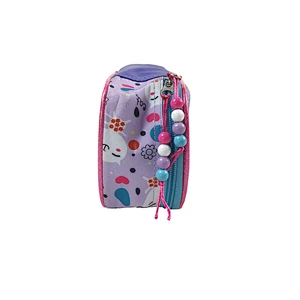2020 New Arrival Factory Wholesale OEM ODM shiny sequin pencil case school cute pencil case bag For Purple