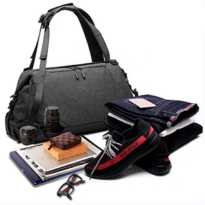 Best dry wet depart with shoes compartment Convertible Backpack Zippered Duffel Bag Custom Shoulder Bag