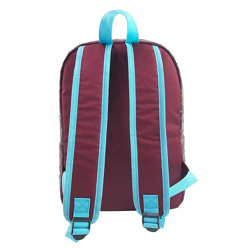 BSCI factory 2020 New material Cotton Quilted Women Backpack Travel bag