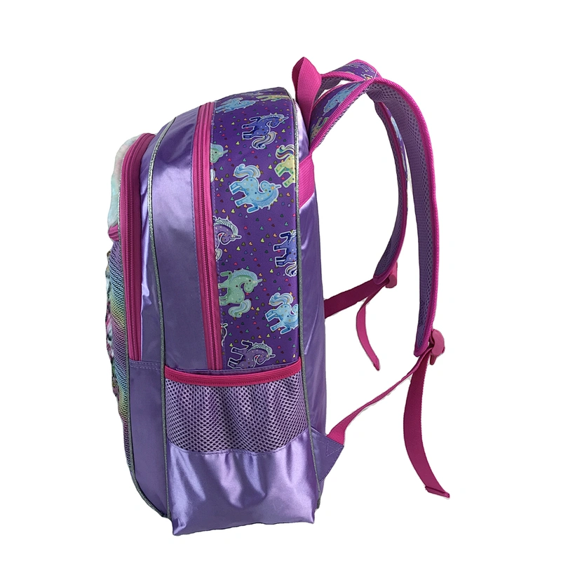 2020 Cartoon Unircon stylish girls plush primary schoolbag backpack school bag pack for children