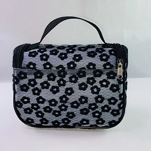 daisy embroidery tpu trending pvc bag Handbag cosmetic makeup evening party bags Other+Special+Purpose+Bags