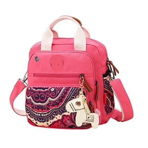 Factory wholesale large baby handbags functional adult diaper bag nappy care backpack