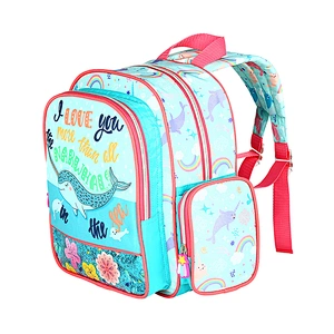Customized Lovely cartoon character small Backpack for kids