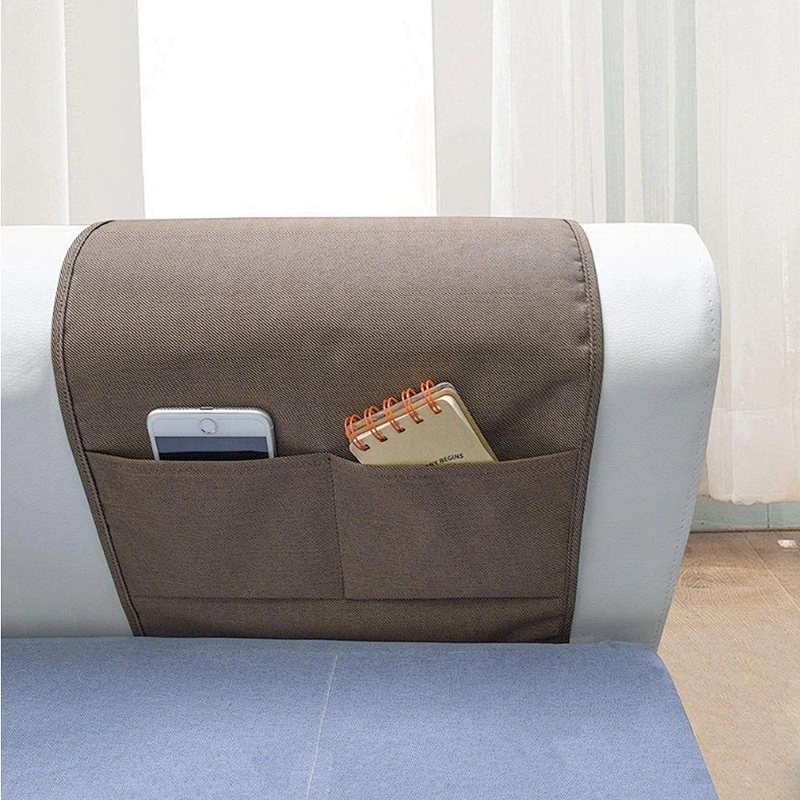 2020 electric wires felt multifunction Multi pockets sofa storage bag organizer container hanging bag storage bedside organizer