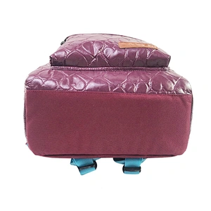 BSCI factory 2020 New material Cotton Quilted Women Backpack Travel bag
