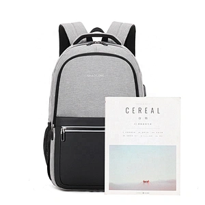 Anti-theft USB charging men briefcase notebook bags business laptop backpack 15.6 inch usb waterproof notebook backpack