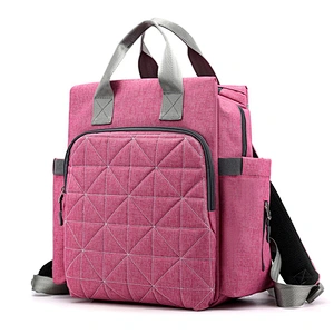 Outdoor Waterproof Travel Diaper Bags Mummy Large Capacity Multi-function Nappy Backpack For Baby Care
