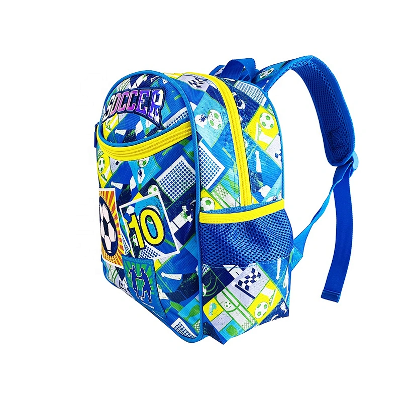 2020 Wholesale  High quality waterproof mochilas cartoon soccer children backpack school bags for boys kids student book bags