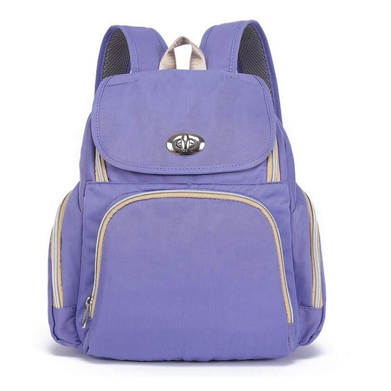 Multi-Function Waterproof Leather Travel Baby Maternity Baby Nursing Nappy Diaper Bag Backpack diaper bags for mothers