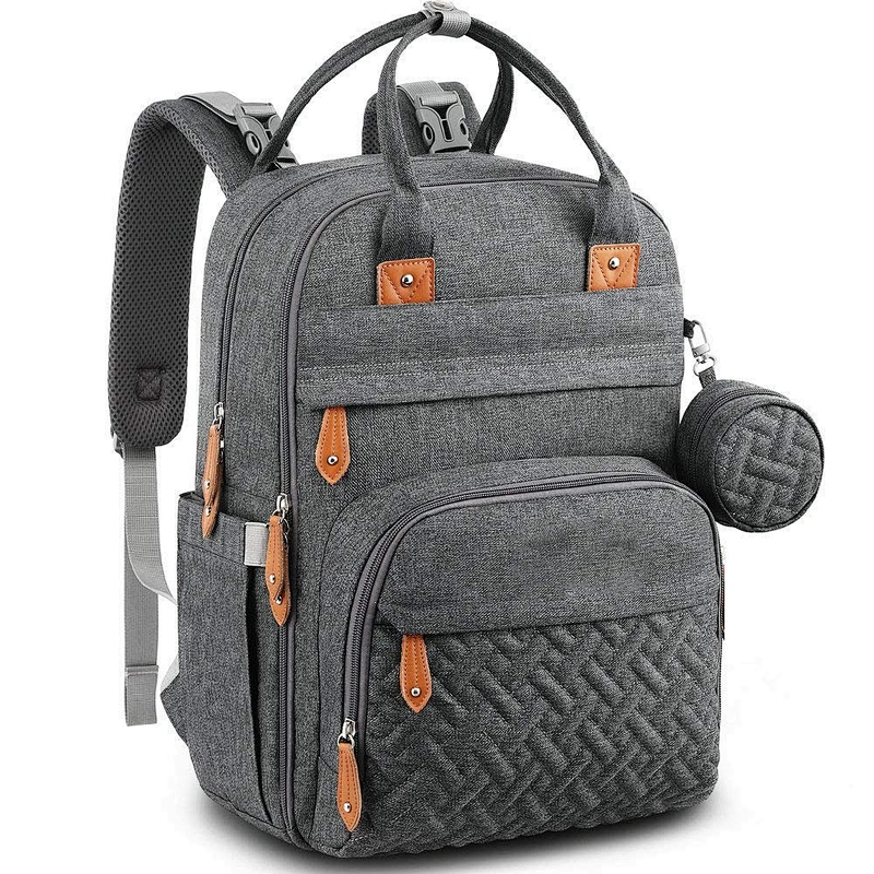 Baby Care Large Diaper Backpack Bag with Insulated Pockets,Baby Backpack Diaper Bag Bab, Custom Baby Diaper Bag Backpack