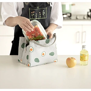 Thermal Insulated Lunch Bag Cooler Lunch Box Handbag Waterproof Geometric Classic OEM Customized Fishing Logo Cooler bags