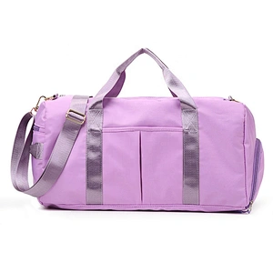 Cheap Nylon Waterproof Dry And Wet Separation Swimming Yoga Travel Bag Sports Gym Ba