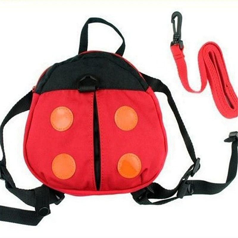 anti-lost Baby Cartoon Walking Safety Harness Mini Ladybug Lead Strap Knapsack Bat Children School Backpack Bag On Sale