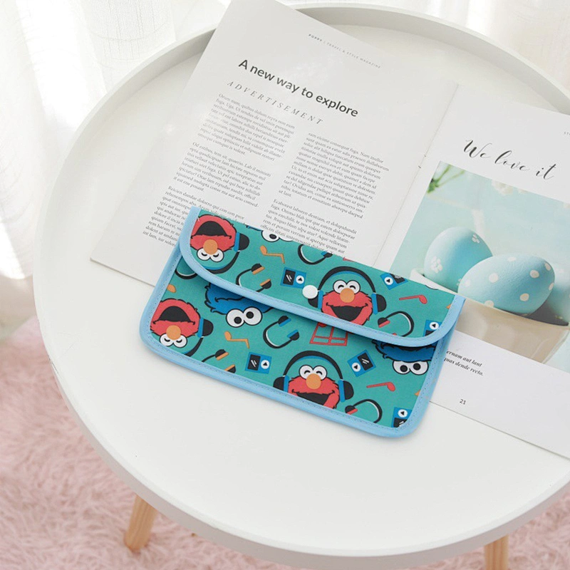 Portable plastic face Masking storage Bag cartoon temporary storage bag Interfere with dustproof storage