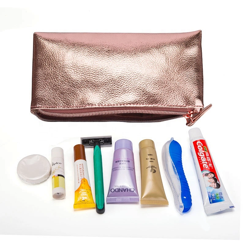 women's hook travel cosmetic bags portable cosmetics storage bag multifunctional waterproof PU leather makeup bag