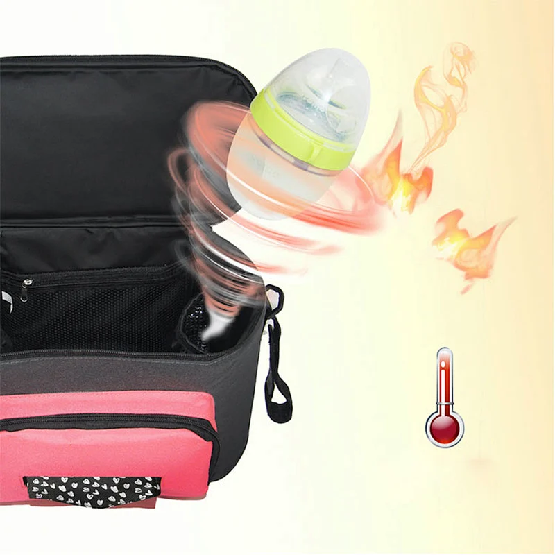 2020 New Arrival Hot Sale Multi-Function Disinfection UV Sterilizer Bag Portable Mummy Diaper Bag For Baby Bottle