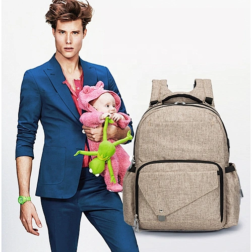 2020 Hot Selling Simple Business Super Daddy Bag Multifunctional Large Capacity Mother Backpack