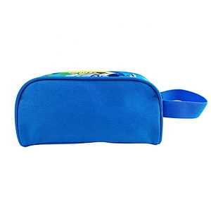 wholesale hot sell Cute Simple melange soccer students Packing cute kids School Office Pencil Pouch Case Bag for school boy