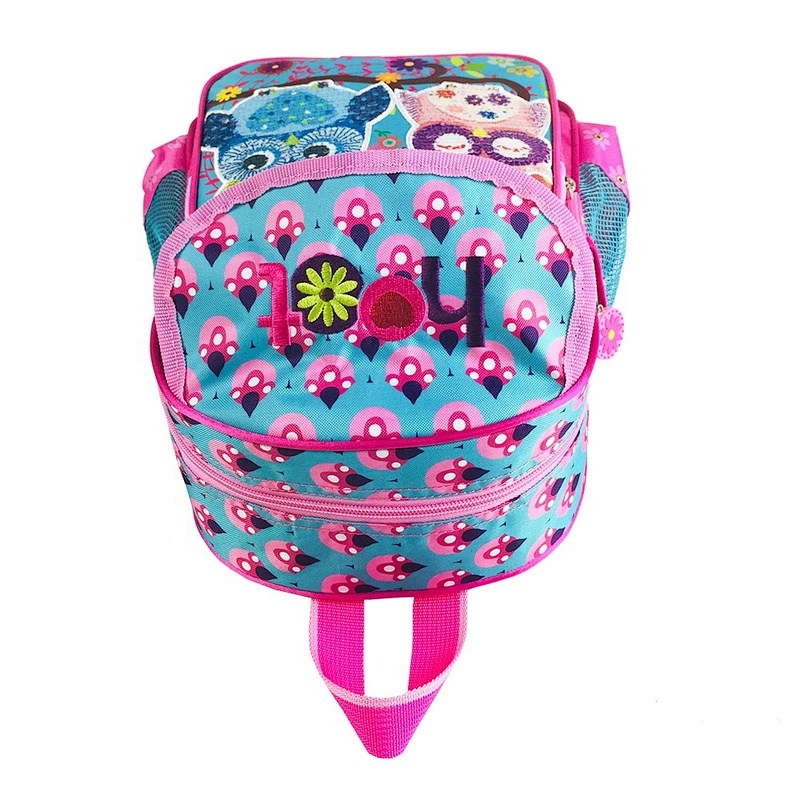 New primary Custom Wholesale school backpacks Girls kids school bags children with sequin embroidery