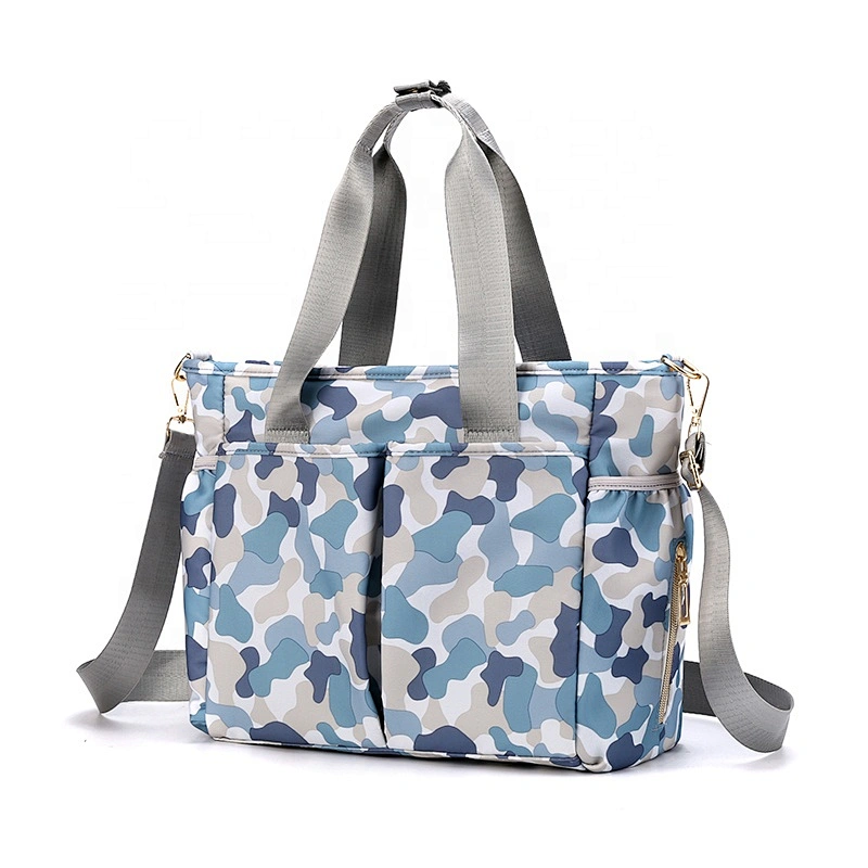 Fashion mummy Travel handbag stylish Tote diaper bag changing handbag mommy baby nappy bag Baby Diaper Bag for Outdoor