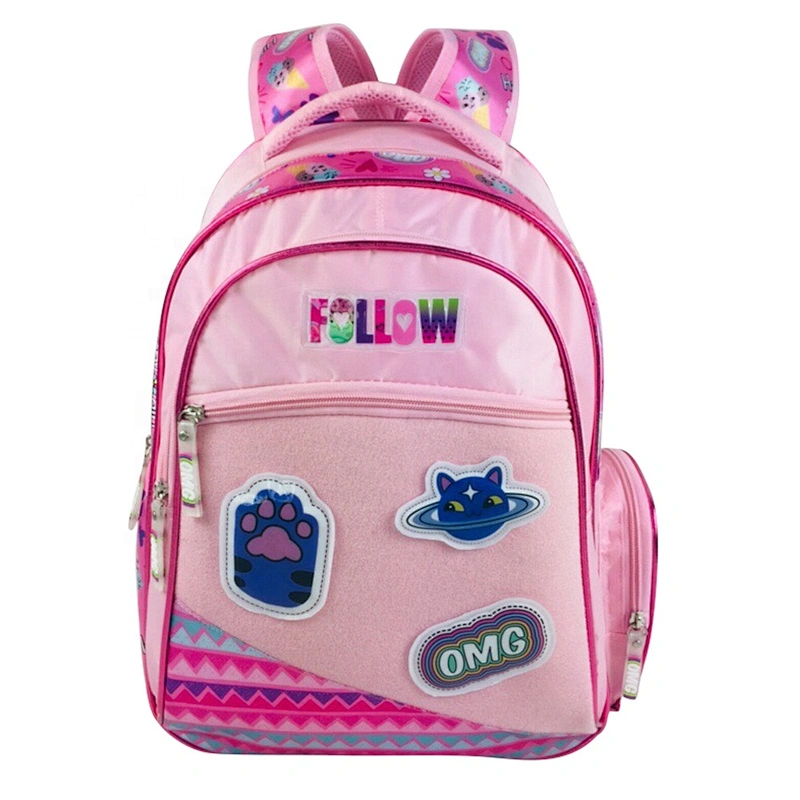 Custom logo New primary Girls school backpacks Korean version of the British style smart backpack kids school bags