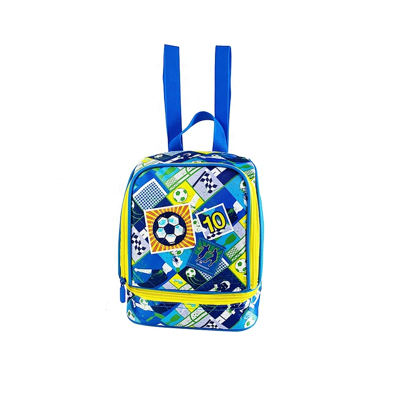 2020 high quality insulated cooler box bags deliver lunch bag food delivery with custom logo thermal soccer fabric for kids